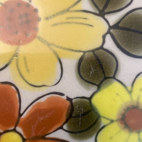 Vintage Stoneware Daisy Vale Replacement Salad Plate JcPenney Made in Japan - Picture 5 of 9